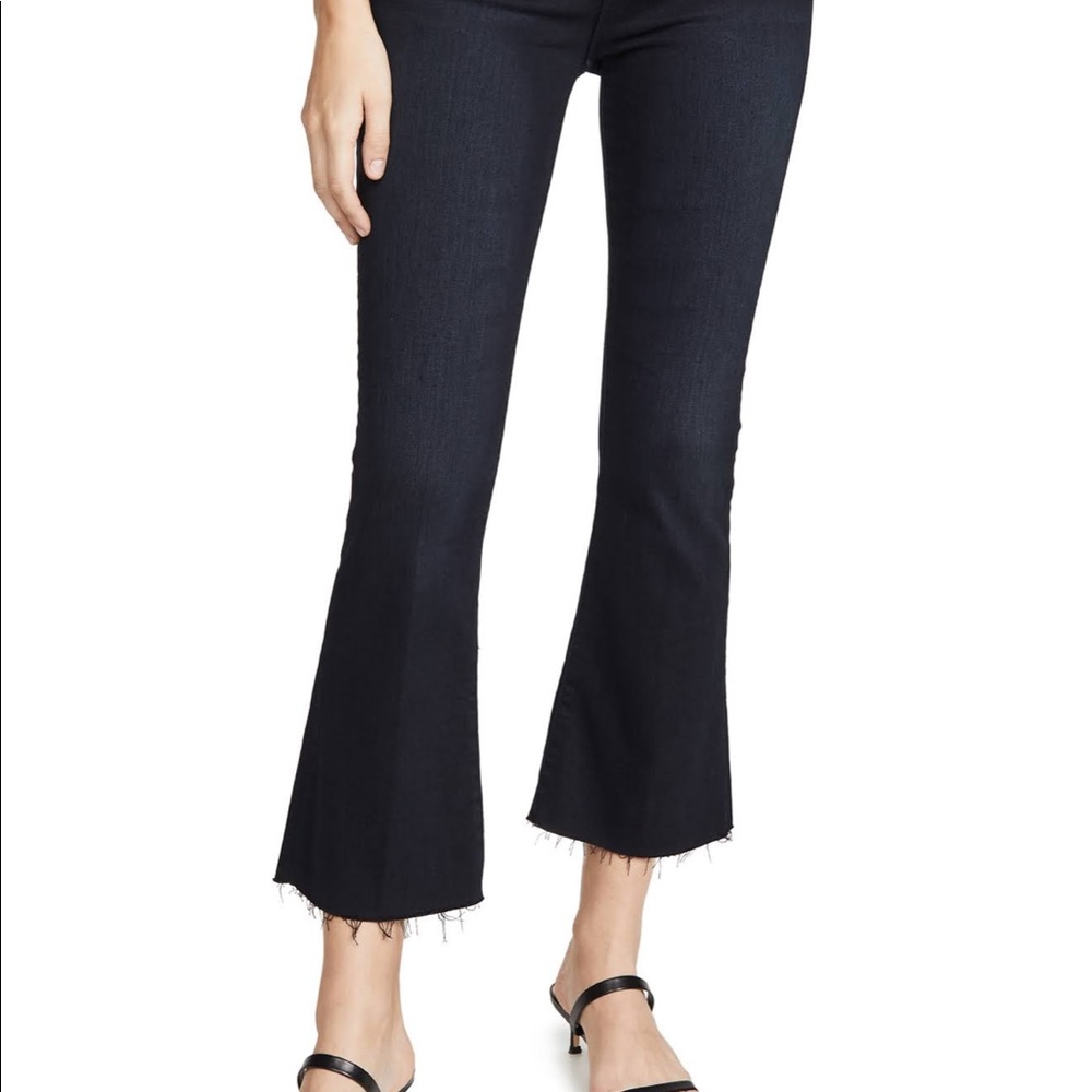 Frame Le Crop Mini Boot Raw Edge Jeans - Frame Denim